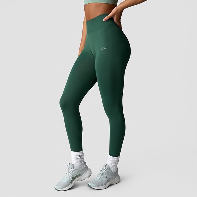 Define Seamless Tights, Moss, XS Define Seamless Tights Grøn