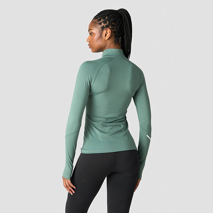 Everyday Treningsgenser Zip Gr&oslash;nn