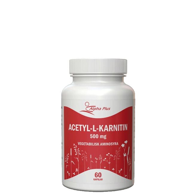 Acetyl-L-karnitin 60 kapslar Acetyl-L-Karnitin Vegetabilsk L-Karnitin 60 kapsler