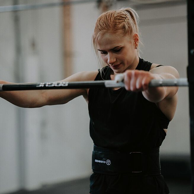 X-RX Lifting Belt, Black, S  X-RX Løftebelte Svart