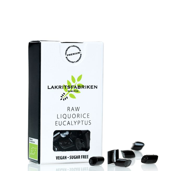 Lakritsfabriken Lakritspastiller Eucalyptus 25 g Lakrispastiller Eukalyptus 25 g