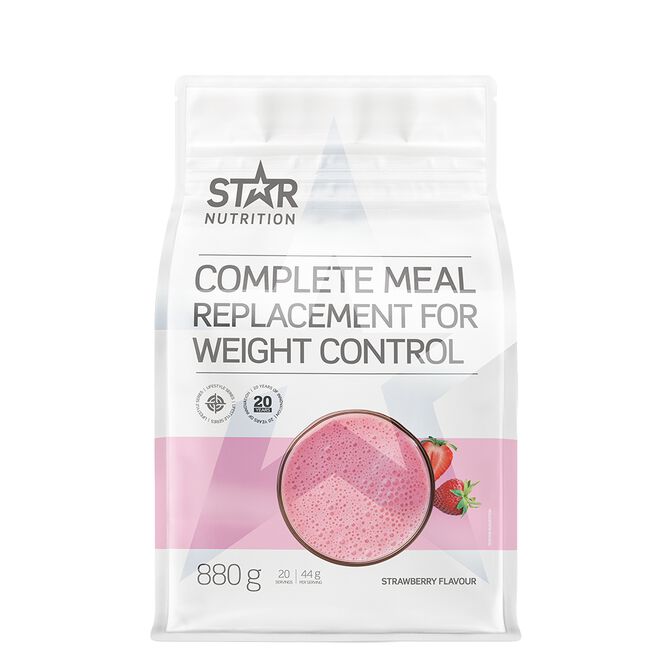 Complete Meal replacement for weight control, 880g, Strawberry Complete Meal replacement for weight control, 880 g Jordgubb
