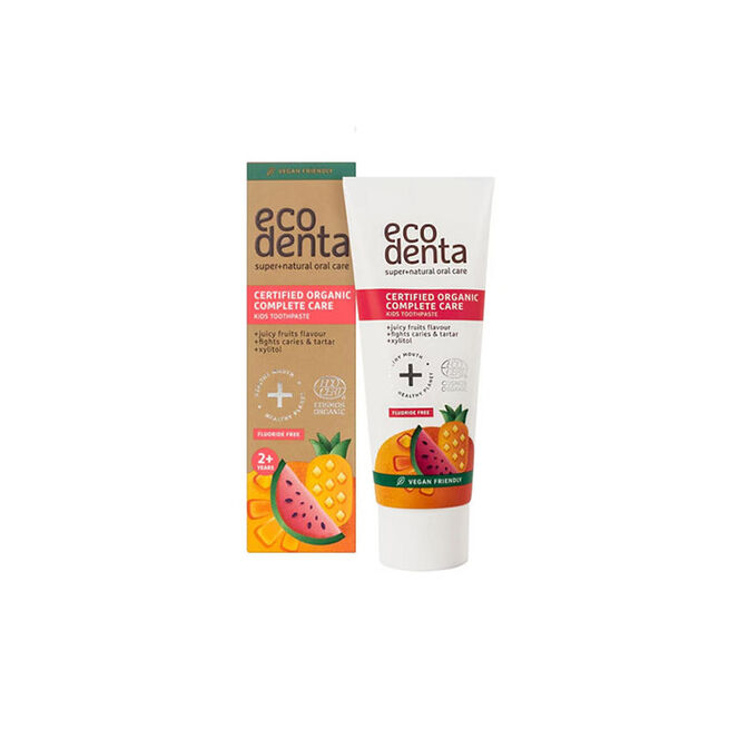 Organic Juicy Fruit Kids Toothpaste 75ml Organic Juicy Fruit Kids Toothpaste 75ml