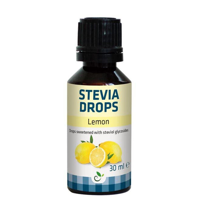 Sukrin Stevia Droppar Citron 30 ml Stevia Dråper Sitron 30 ml