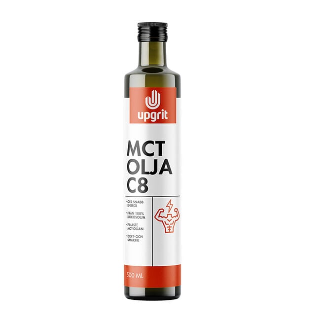 C8 MCT-olja 500 ml  C8 MCT-olje 500 ml