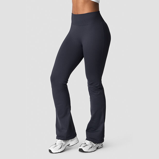Define Seamless Flared Tights, Navy Define Seamless Tights Marinblå
