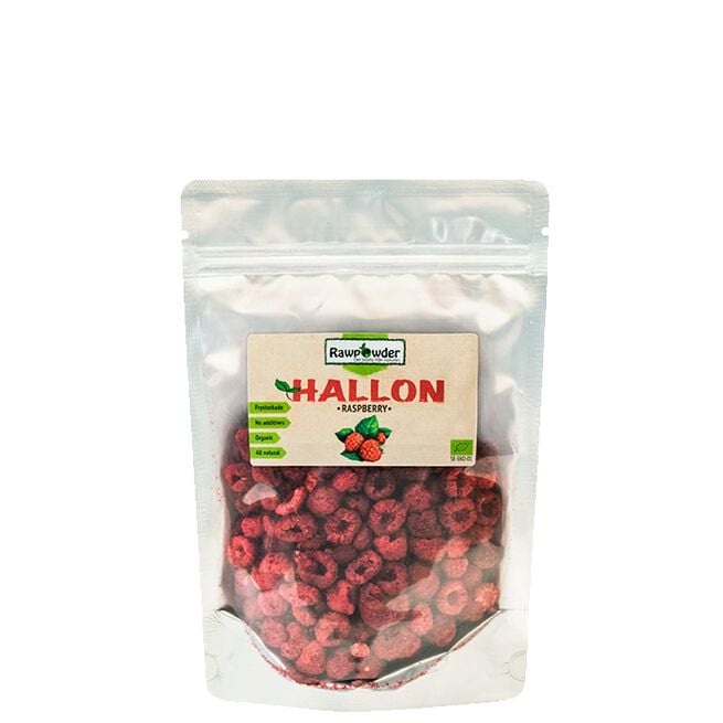 Frysetørket Bringebær, 50 g Frysetørket Bringebær, 50 g