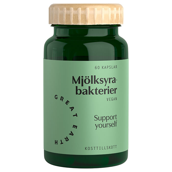 Melkesyrebakterier 60 kapsler