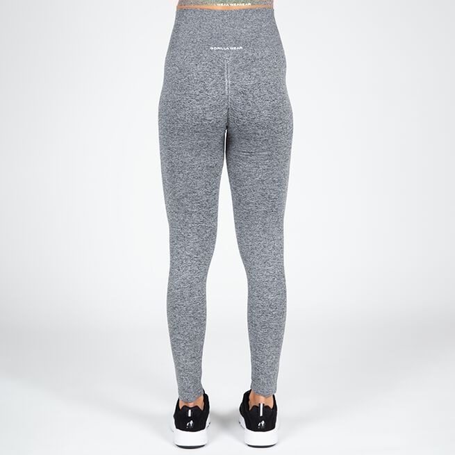 Gorilla Wear Quincy Seamless Leggings, Grey Melange Quincy Seamless Leggings, Grey Melange