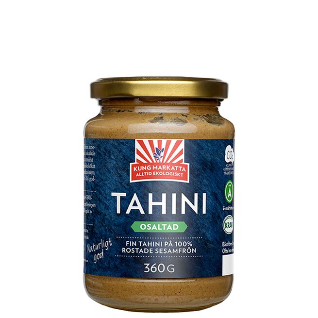 Tahini uten salt ØKO, 360 gram Tahini usaltet 360 g