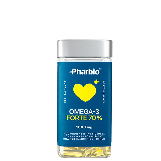 Pharbio Omega-3 Forte 120 kapslar