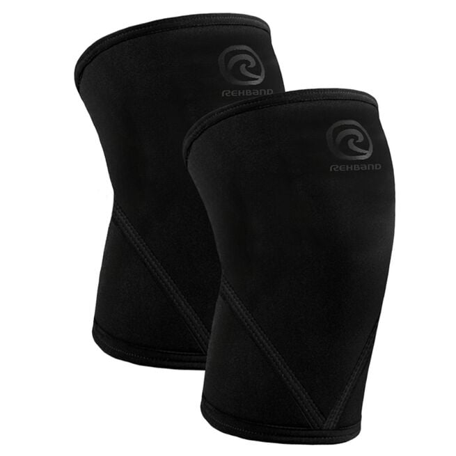 RX Original V Knee Sleeve 7mm Carbon/Black, XS RX Original V Knestøtte 7mm Svart