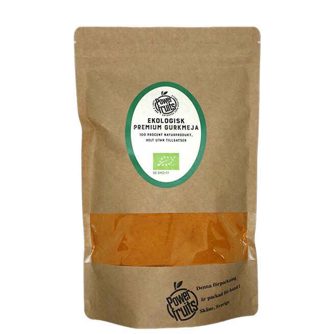 Økologisk Premium Gurkemei, 500 g  Økologisk Premium Gurkemei 500 g Gurkmeja