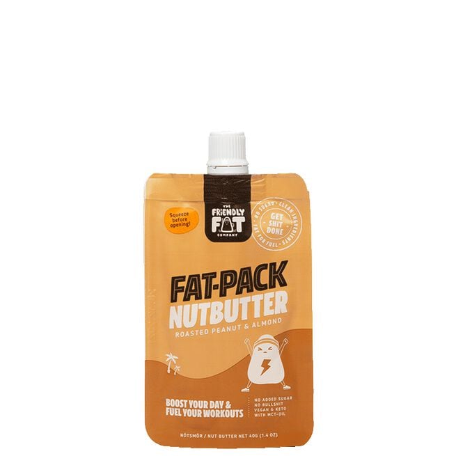Fat-Pack Nötsmör 40 g Fat-Pack nøttesmør, 40 g