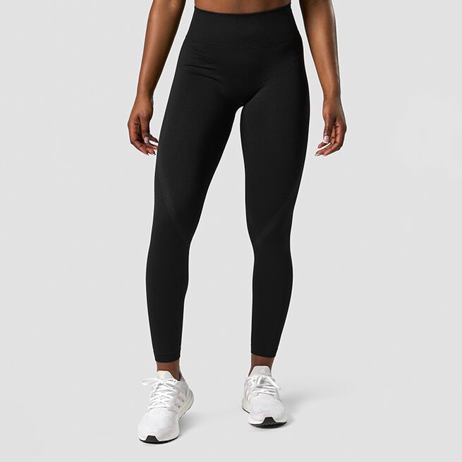 Impact Seamless V-shape Tights, Black, S Impact Seamless V-shape Tights, Black