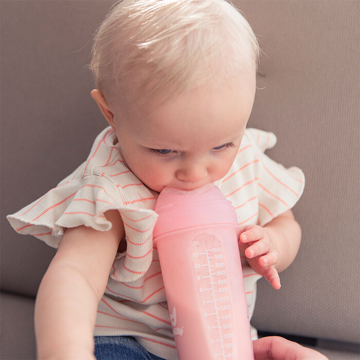 Smokkflaske 340 ml Rosa