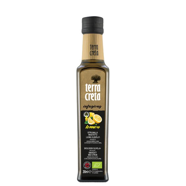 Ekologisk Extra Virgin Olivolja Citron 250 ml Økologisk Ekstra Jomfruolivenolje Sitron 250 ml