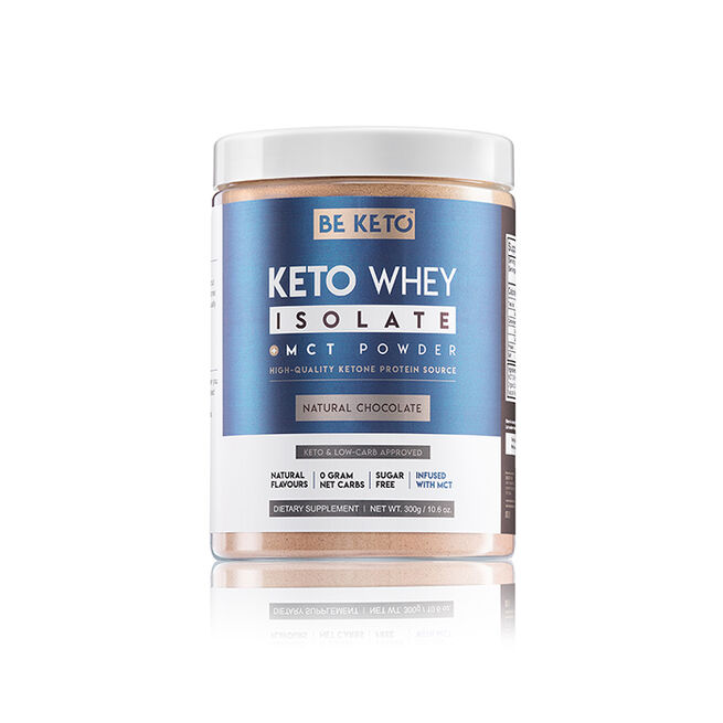KETO Whey + MCT 300 g Chocolate  KETO Whey + MCT 300 g Chocolate