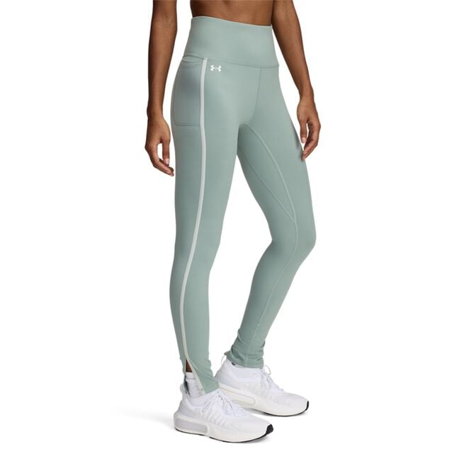 Motion Piped Legging, Silica Green, L  Motion Tights Grønn