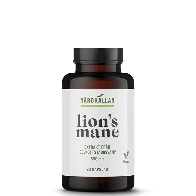 Lions Mane 500 mg 90 kapslar Lions Mane 90 kapsler