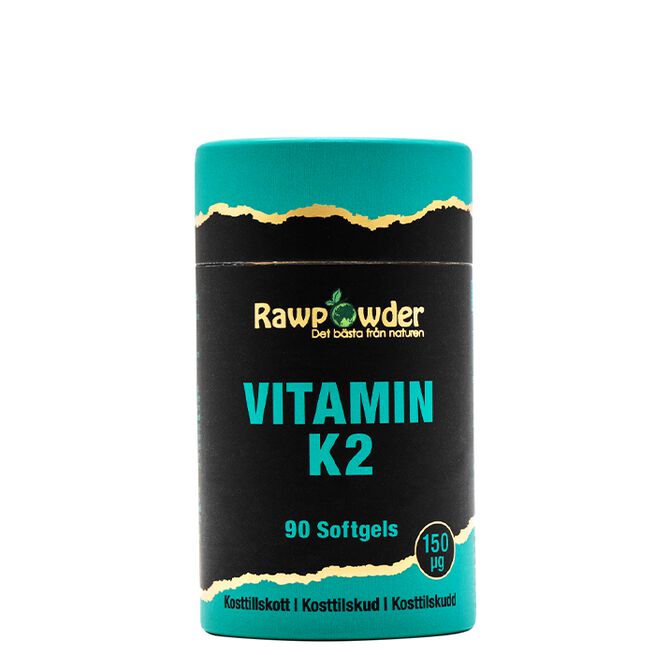 Rawpowder Vitamin K2 150 µg 90 kapslar Vitamin K2 150 μg 90 kapsler