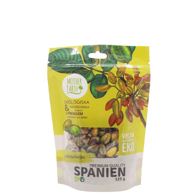 Pistaschnötter Premium Raw Ekologiska 125 g Pistasjnøtter Premium Raw Økologiske 125 g