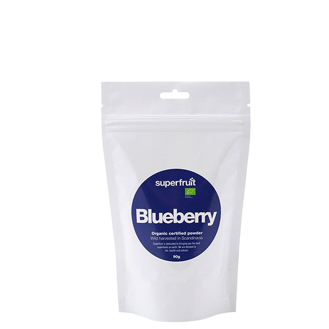 Blåbärspulver EKO 90 g Blåbærpulver ØKO, 90 g