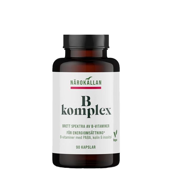 B-komplex 90 kapslar B-komplex 90 kapsler