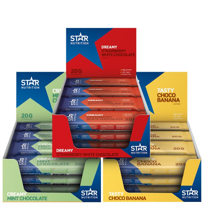 Star nutrition Proteinbars 36 x Proteinbar 55g