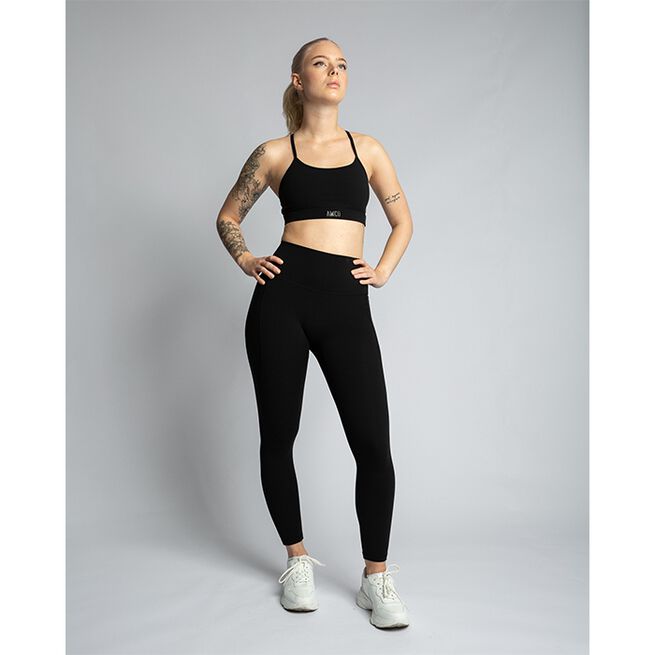 Studio Light Sports Bra, Matte Black, L  Studio Light Sports Bra, Matte Black