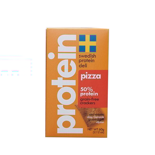 Swedish Protein Deli Pizza 60 g  Swedish Protein Deli Knekkebrød 60 g Pizza