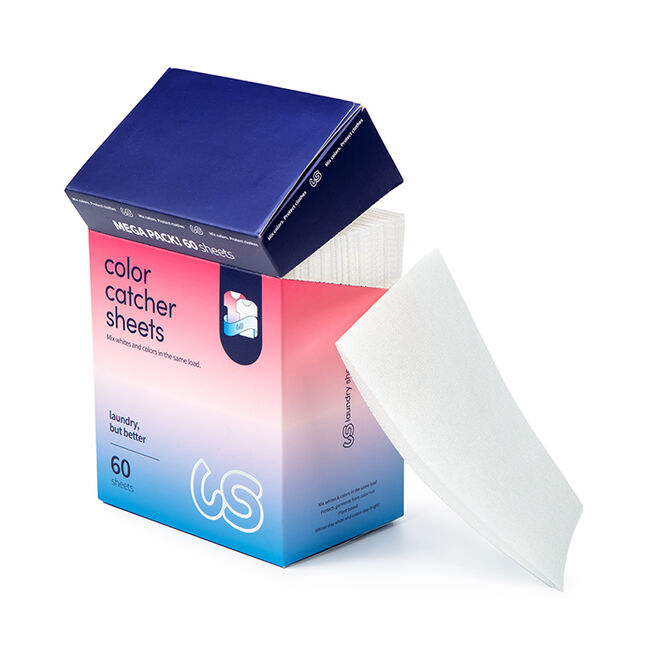 Color Catcher Sheets 60-pack  Fargefangende Vaskeark 60-pakning