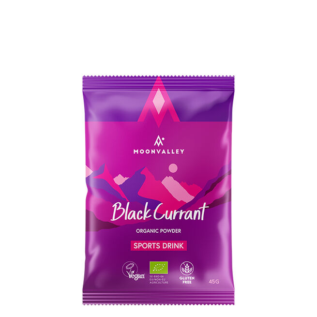 12x Organic Sports Drink Black Currant 45 g 12x Organic Sports Drink 45 g Black Currant