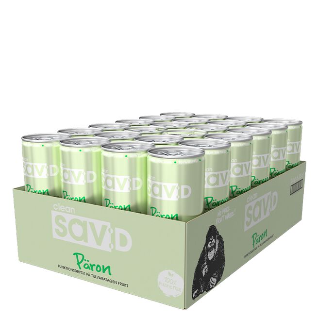 24 x Clean sav:D, 330 ml, Päron 24 x Clean sav:D, 330 ml Päron