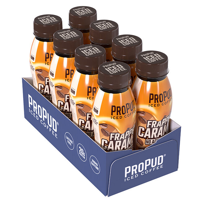 8 x ProPud Frappé, 250 ml, Iced Coffee Caramel 8 x ProPud Frappé, 203 ml Iced Coffee Caramel