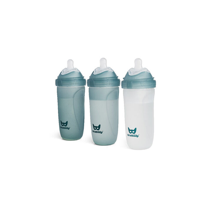 Smokkflasker Bl&aring; 320 ml 3-pakning