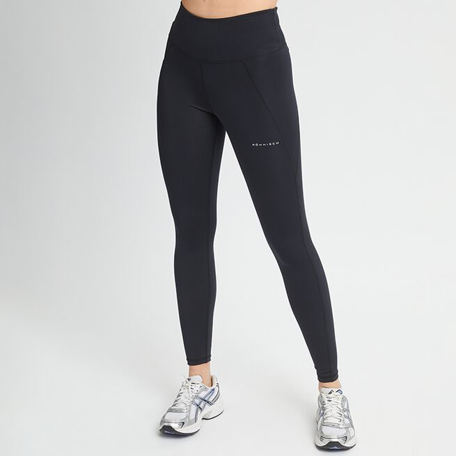 Röhnisch Flattering High Waist Tights, Black Flattering High Waist Tights Svart