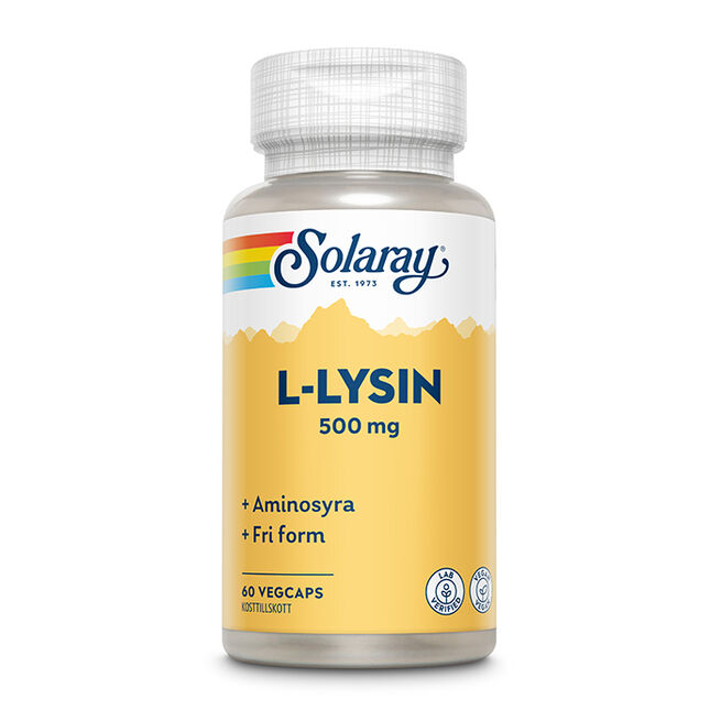 L-lysin 60 kapslar L-Lysin Aminosyrer 60 kapsler