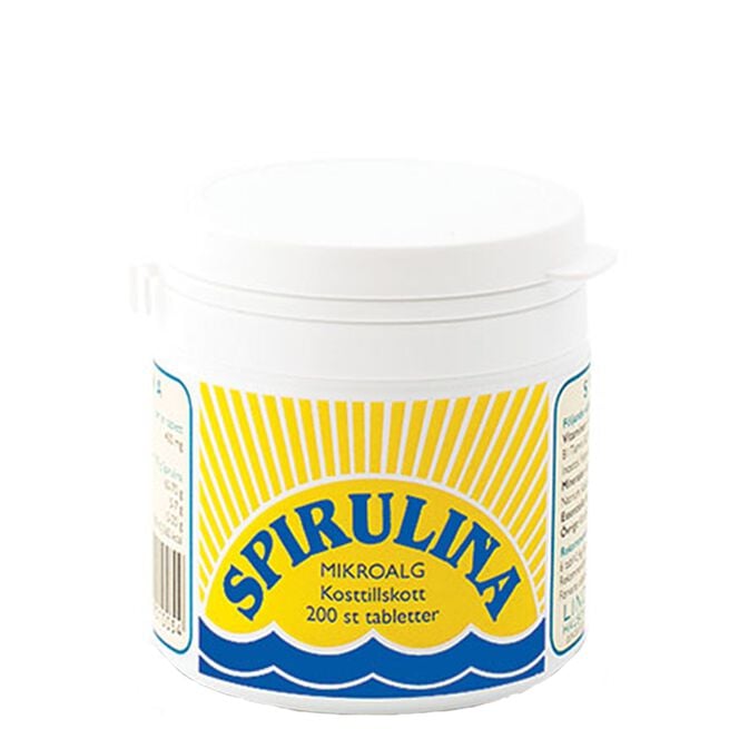 Spirulina Tabletter 400 mg 200 st Spirulina Tabletter 400 mg 200 stk