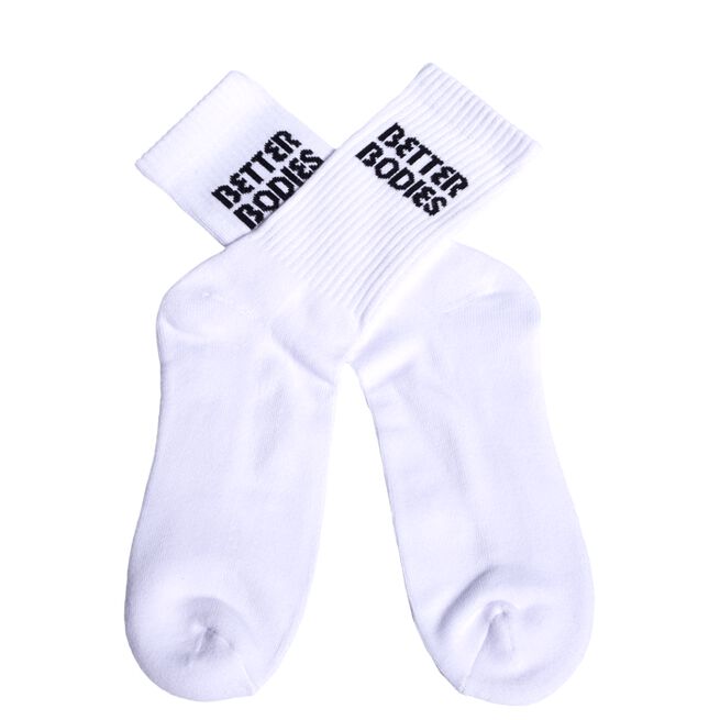 BB Crew Socks 1-pack, White BB Crew Socks 1-pack, White