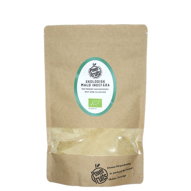 Økologisk malt ingefær, 350 g Økologisk malt ingefær 350 g Ingefära