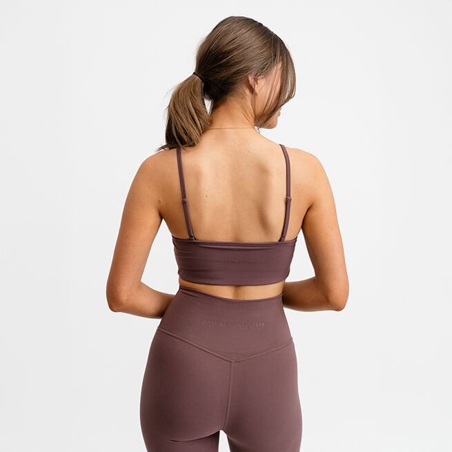 Butter Soft Contour Bra, Dark Mauve, XS  Sport-BH Lyslilla