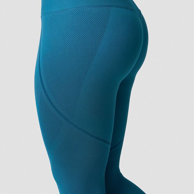 ICIW Endurance Seamless Tights Wmn, Teal Endurance Seamless Tights Blå