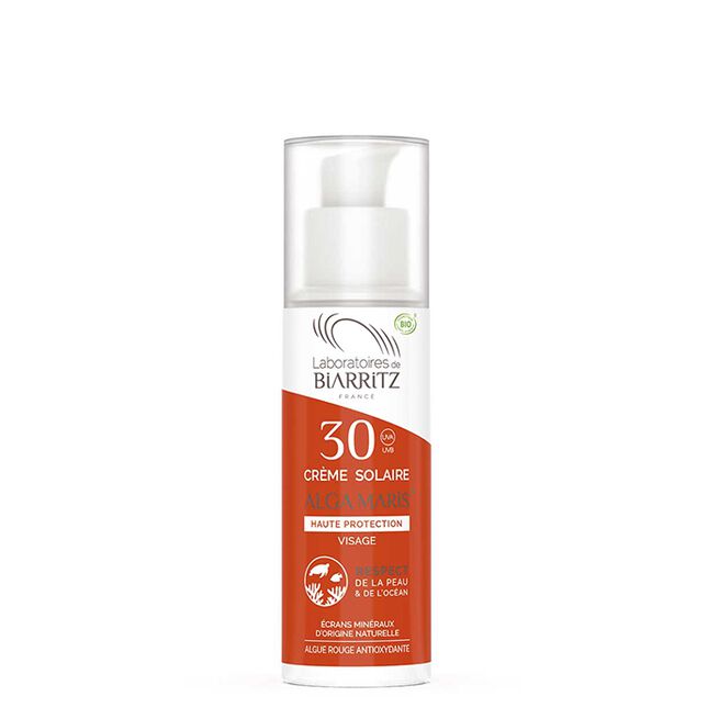 Naturligt Solskydd Ansikte SPF30 50 ml  Solkrem Ansikt SPF30 50 ml