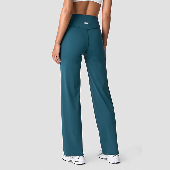Nimble Straight Leg Pants, Teal