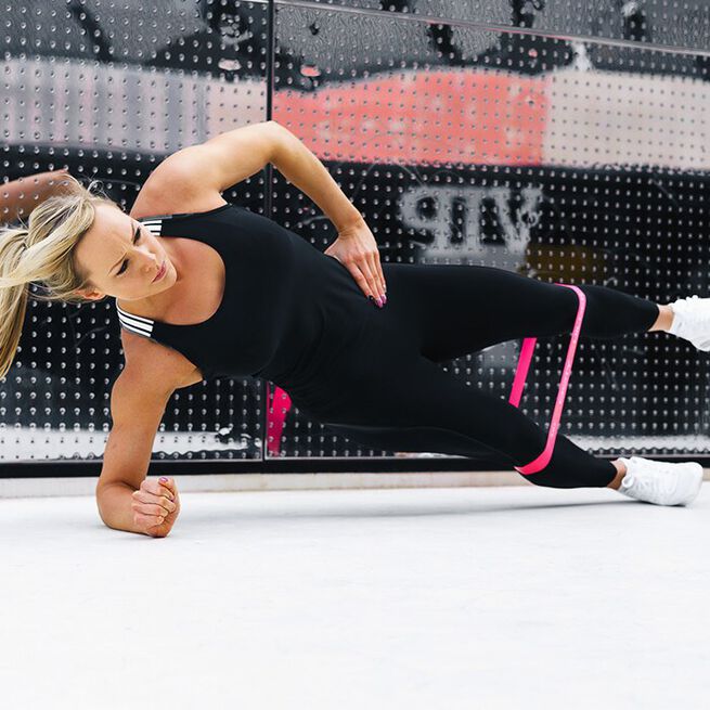 Booty Builder Mini Bands, Pink, 4-Pack  Booty Builder Minibands Rosa 4-Pakk