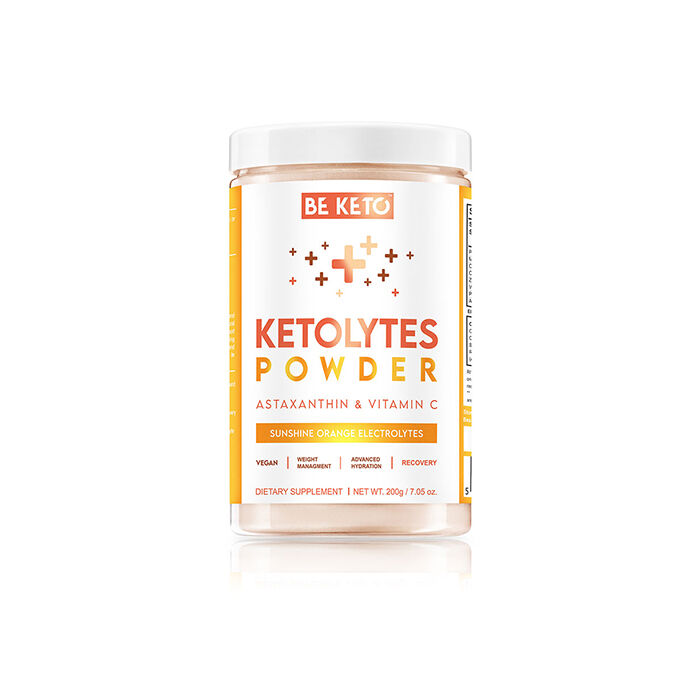 KETO Electrolytes Powder 200 g sunshine_orange