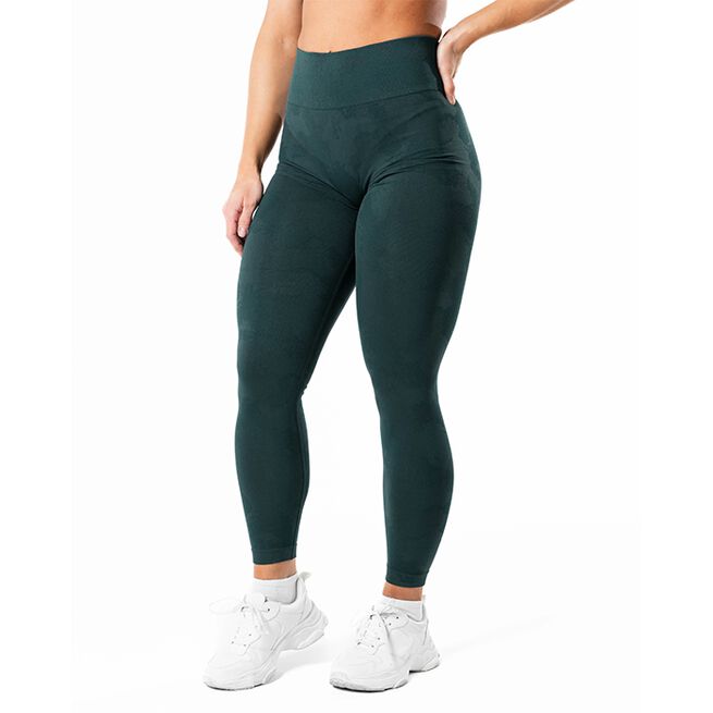Relode Prime Scrunch Camo Tights, Teal, XS Prime Scrunch Camo Tights Turkis