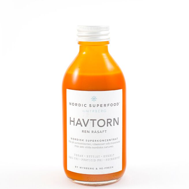 Rawjuice Koncentrat Svarta Havtorn 195 ml Råjuicekonsentrat Svartehavstindved 195 ml
