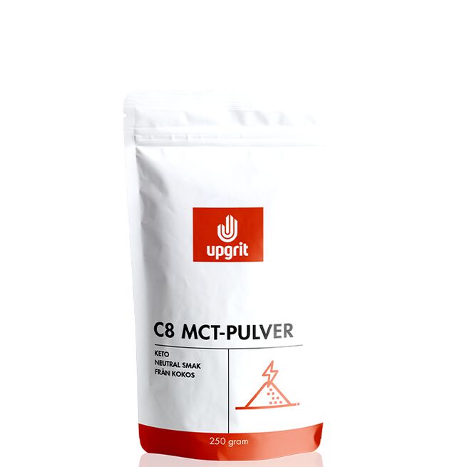 C8 MCT-pulver 250 g Upgrit C8 MCT Pulver 250 g